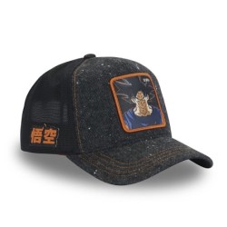 Casquette Trucker Premium - Goku UI Sign (Flanelle Gris) - Dragon Ball Super